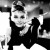Placa metalica - Audrey Hepburn - Breakfast Tiffany's L - 30x40 cm